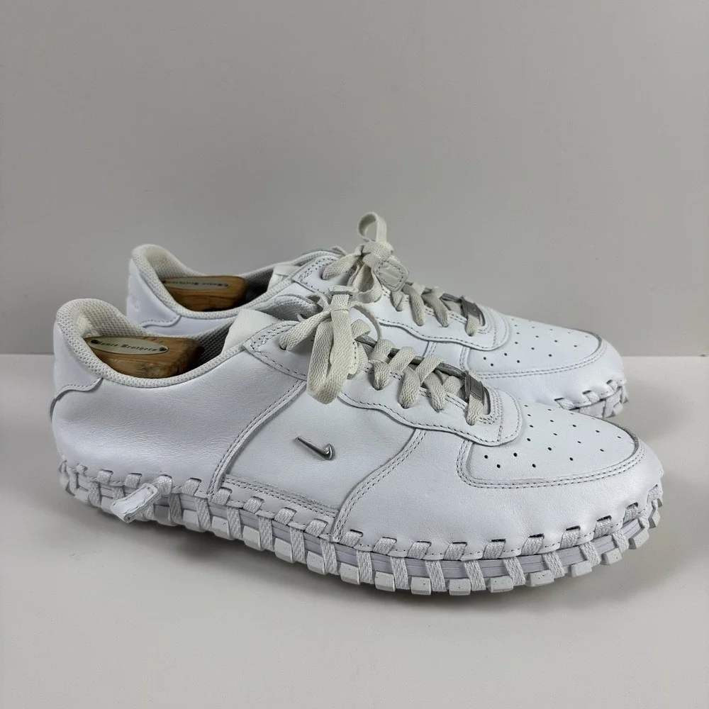 Nike J Force 1 Low LX DR0424-100 Mens 11 Wmns 12.5 Jacquemus White Leather Shoes